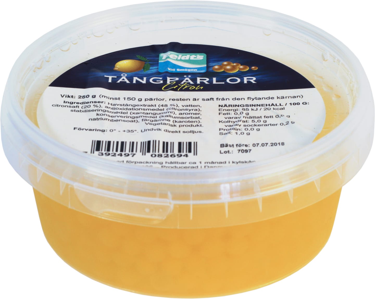Tångpärlor citron 250g