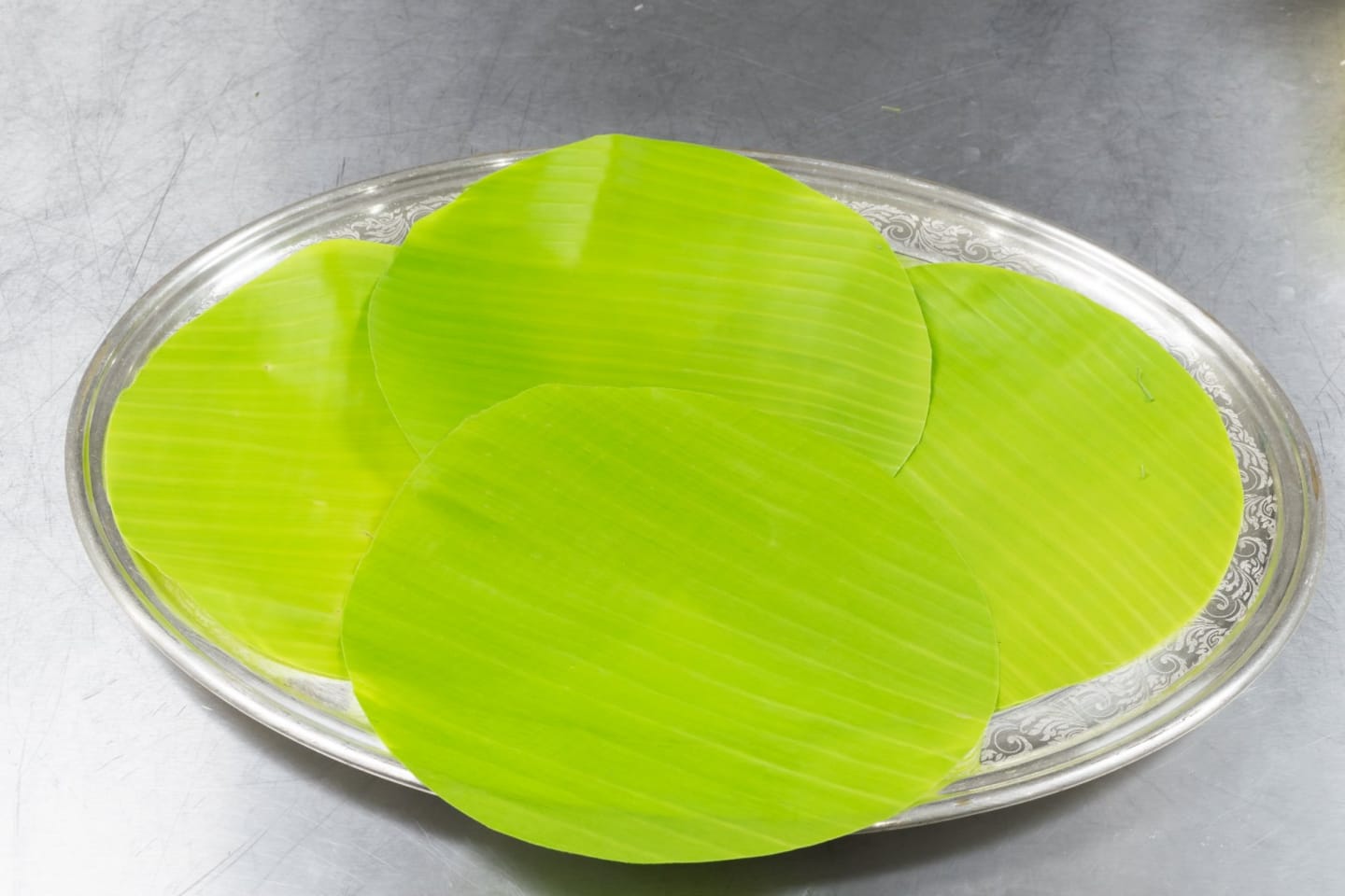 Bananblad runda 500g