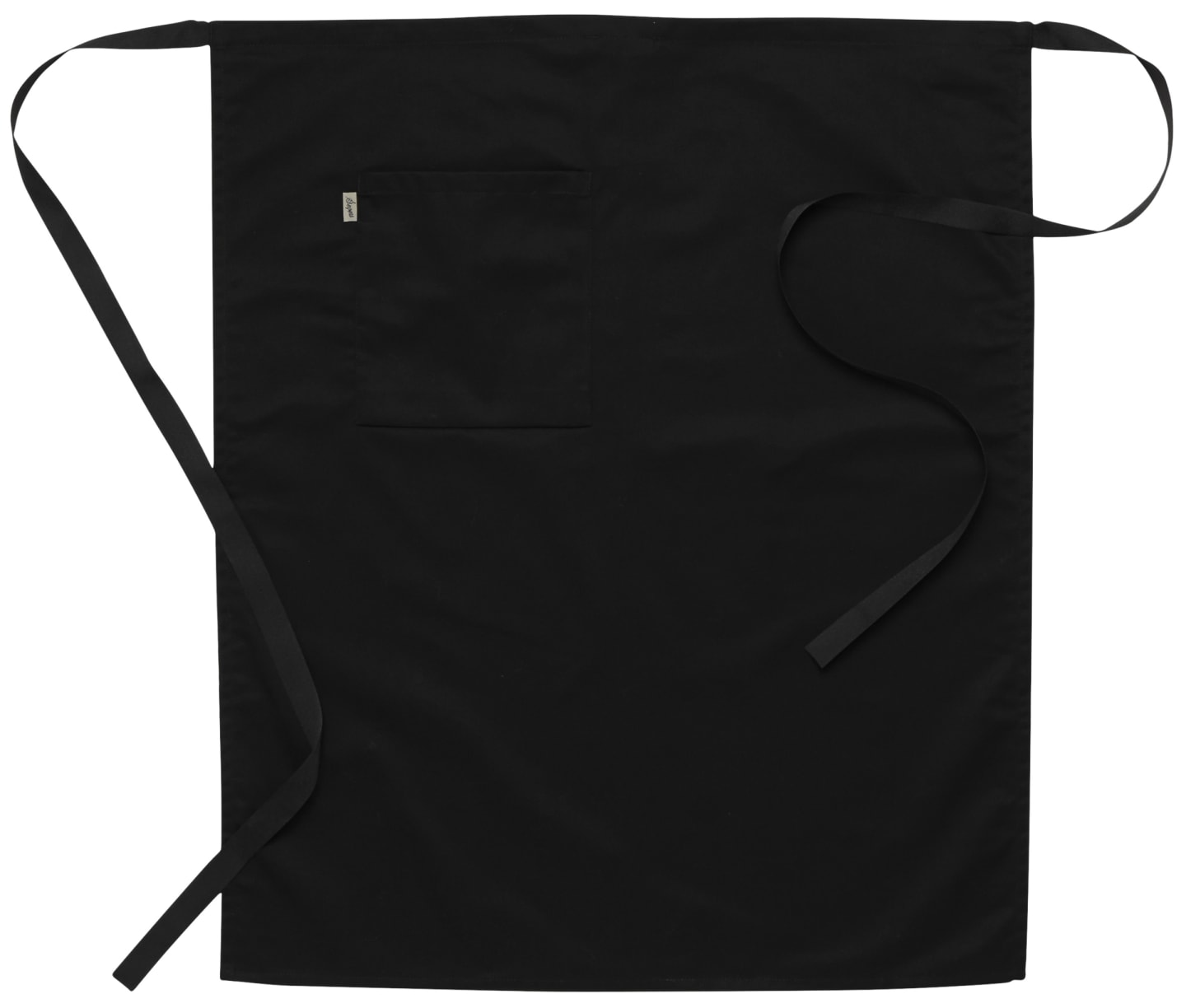 Midjeförkläde svart 75x85cm 5987
