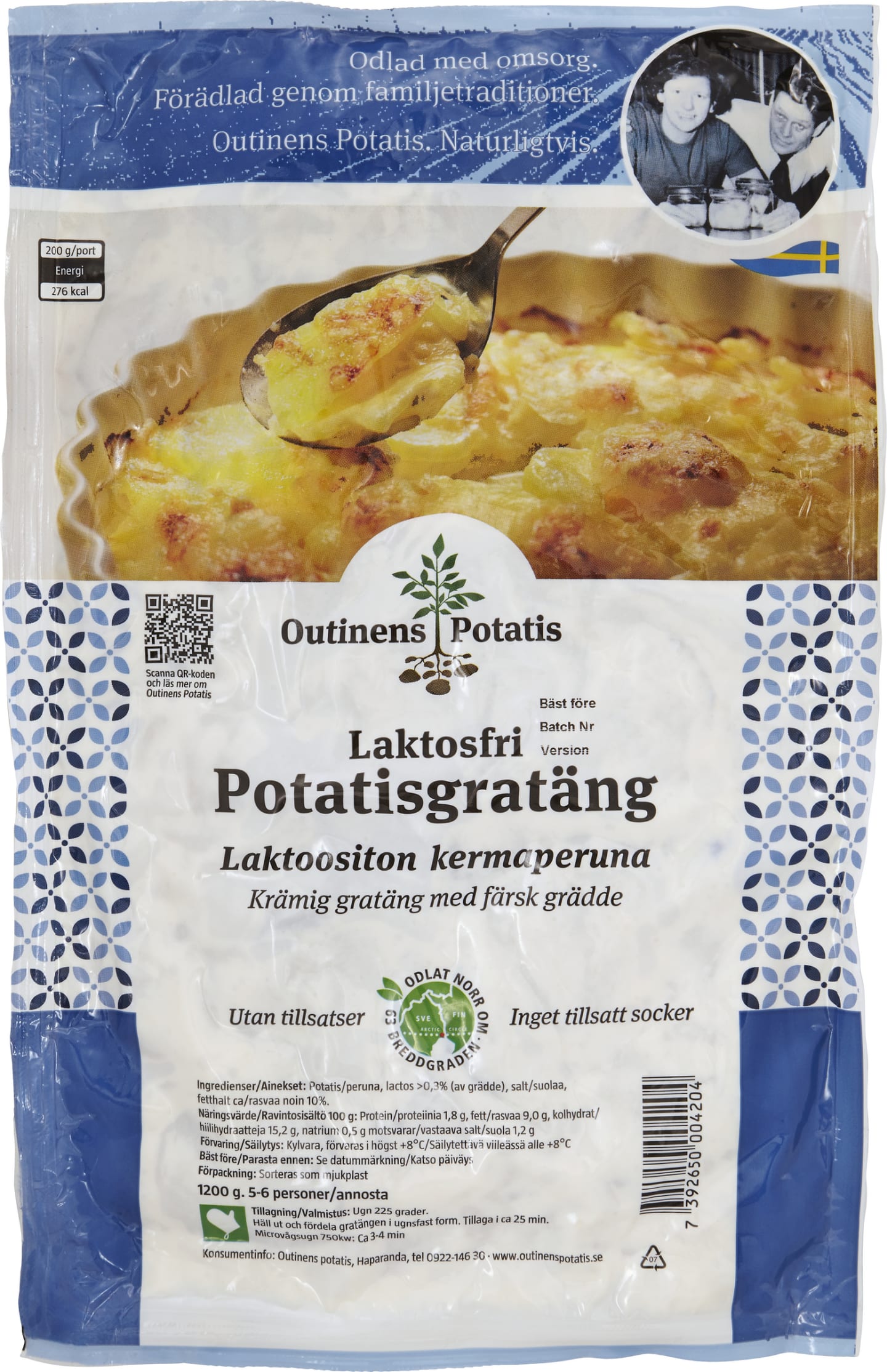 Potatisgratäng 1,2kg