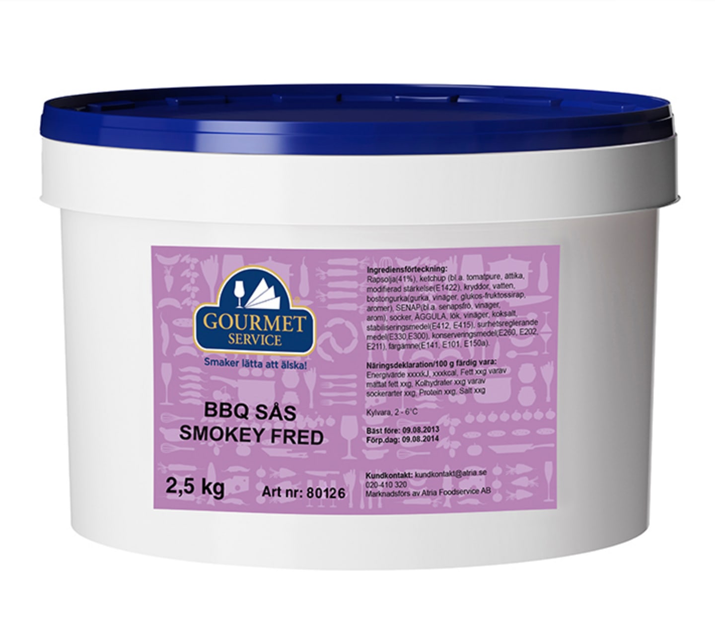 Barbequesås Smokey Fred 2,5kg - Bild 1 av 2