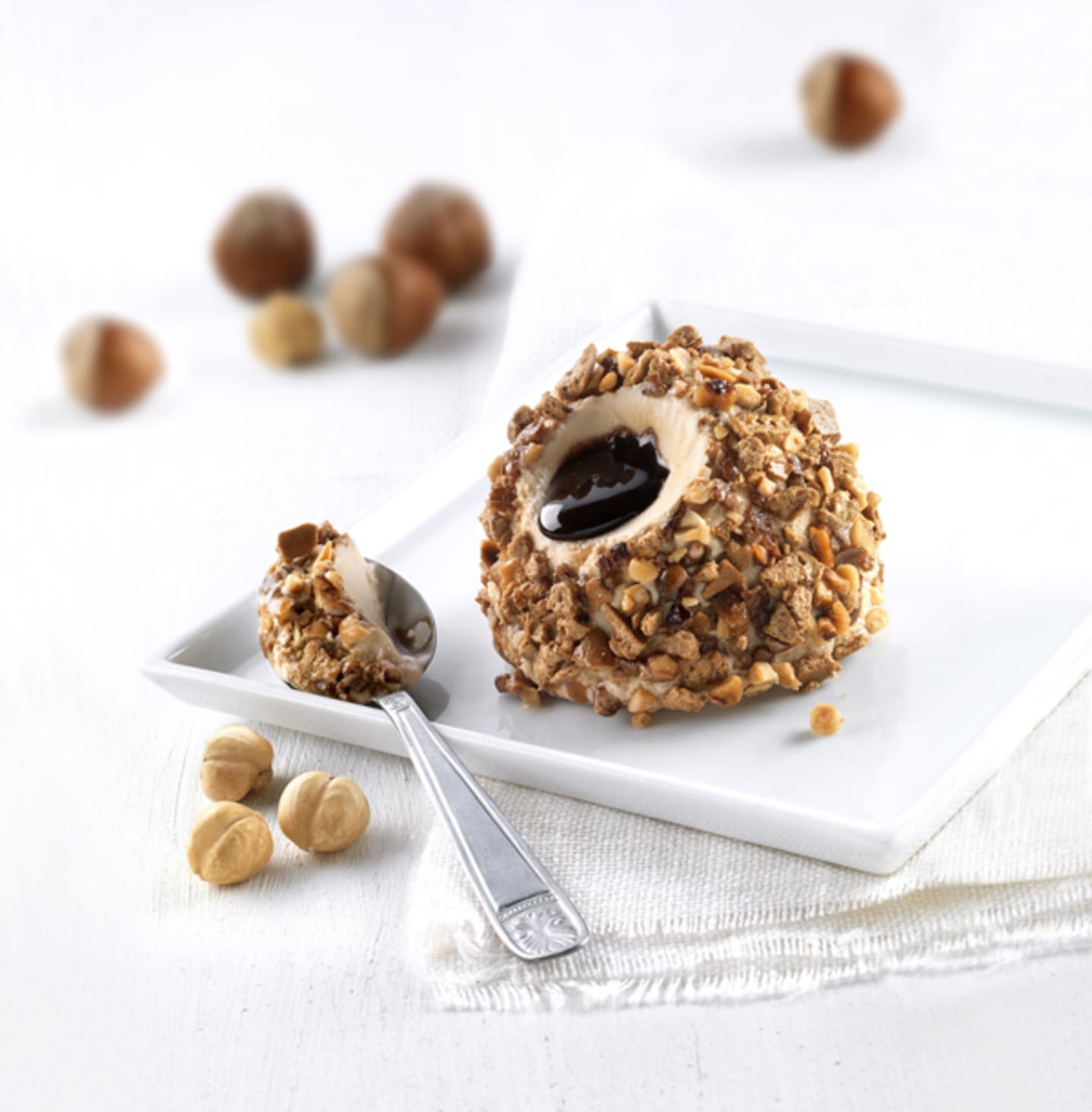 Tartufo nötkrokant glassbakelse 75g