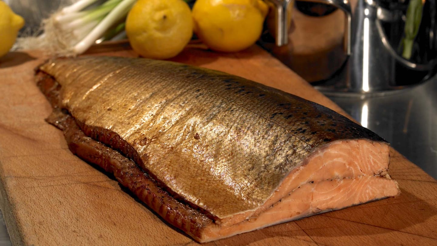 Lax varmrökt dubbel 2,2kg