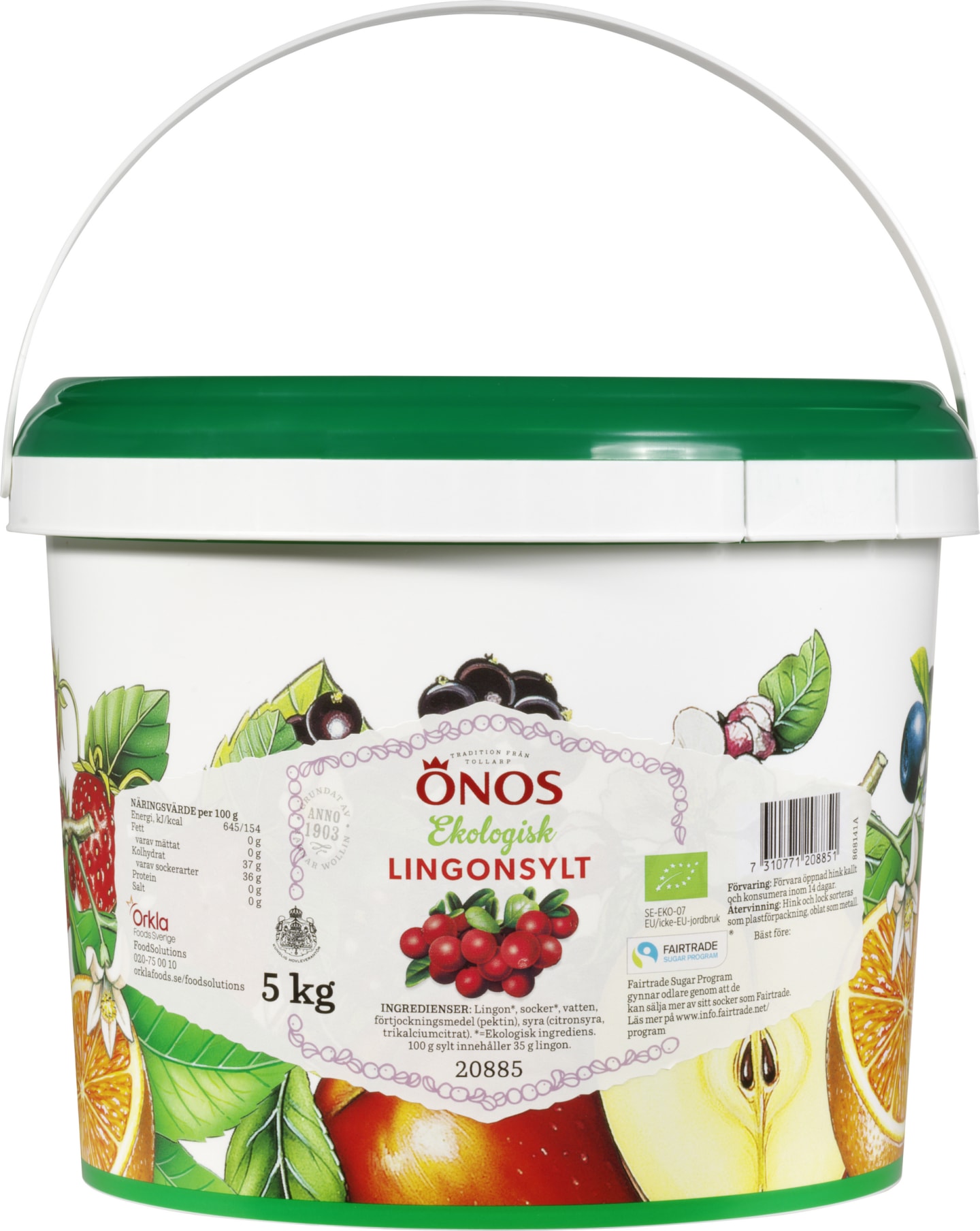 Lingonsylt 5kg - Bild 1 av 2