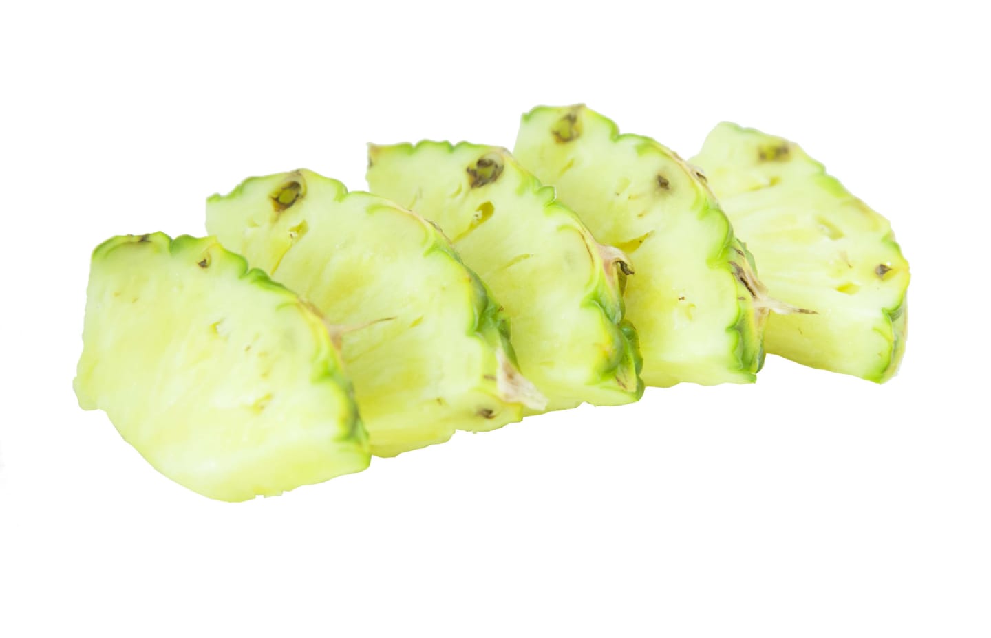 Ananas skivad med skal 1kg