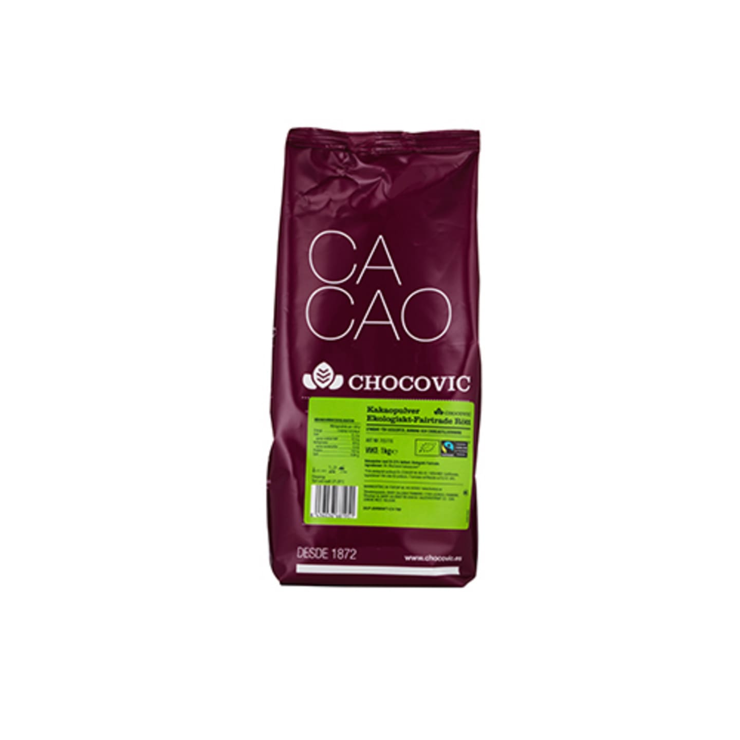 Kakaopulver 20-22% 1kg - Bild 1 av 3