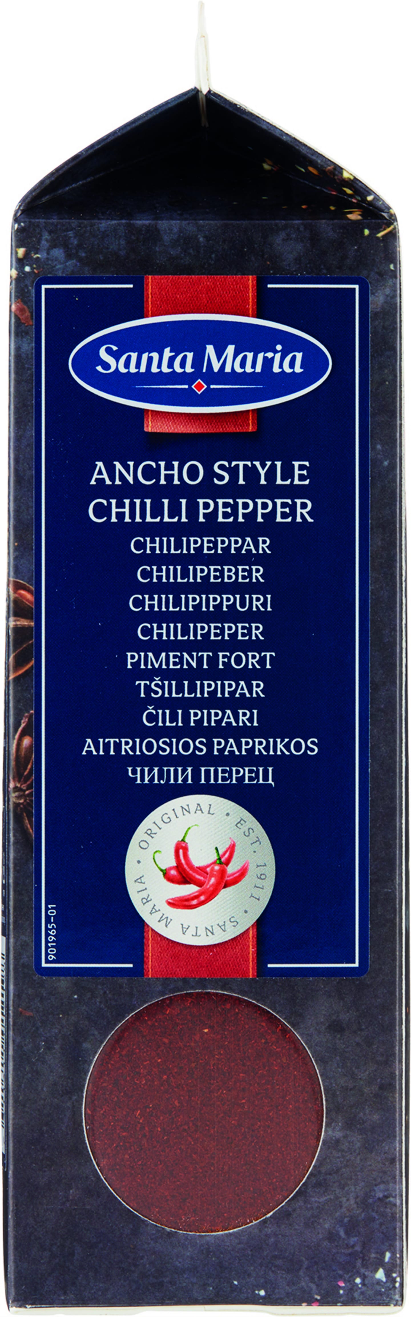 Chilipeppar Ancho Style 470g