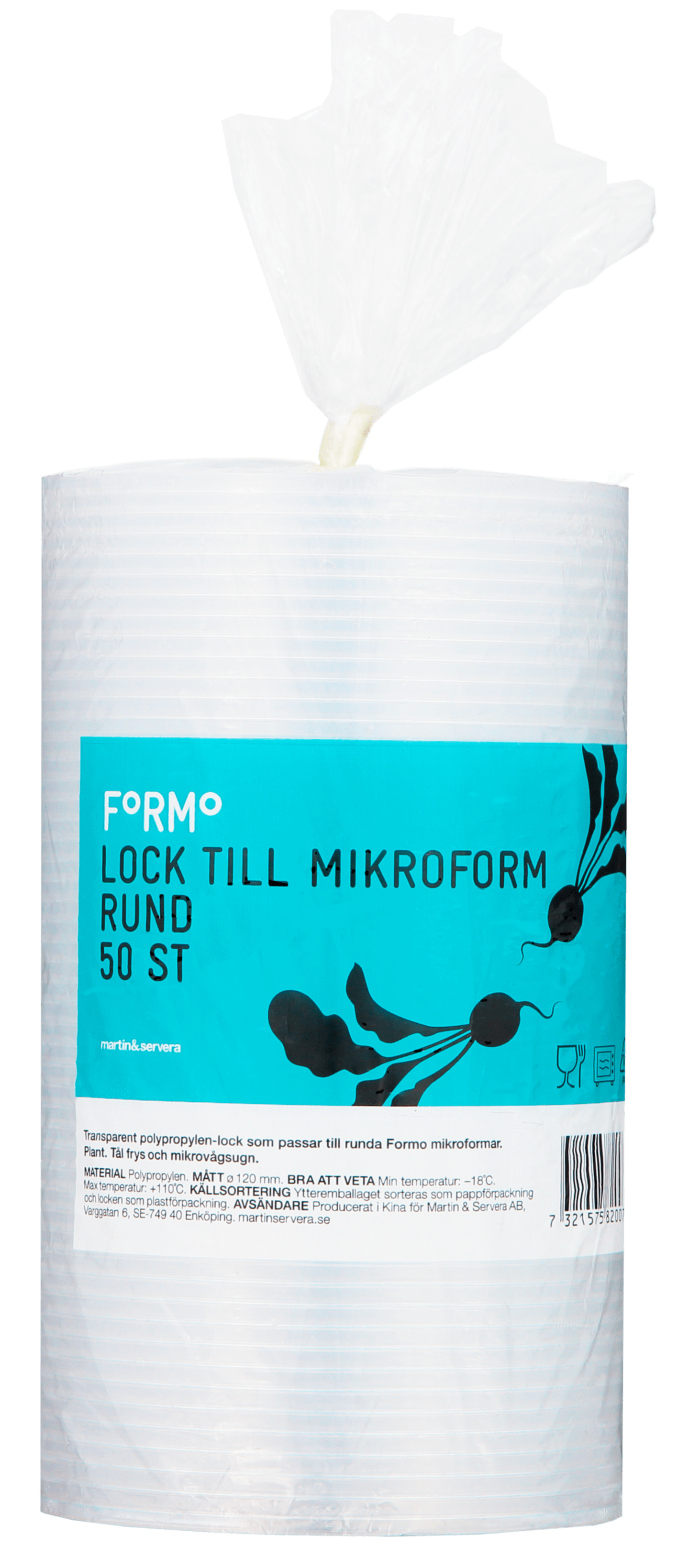 Lock mikroform rund 500st