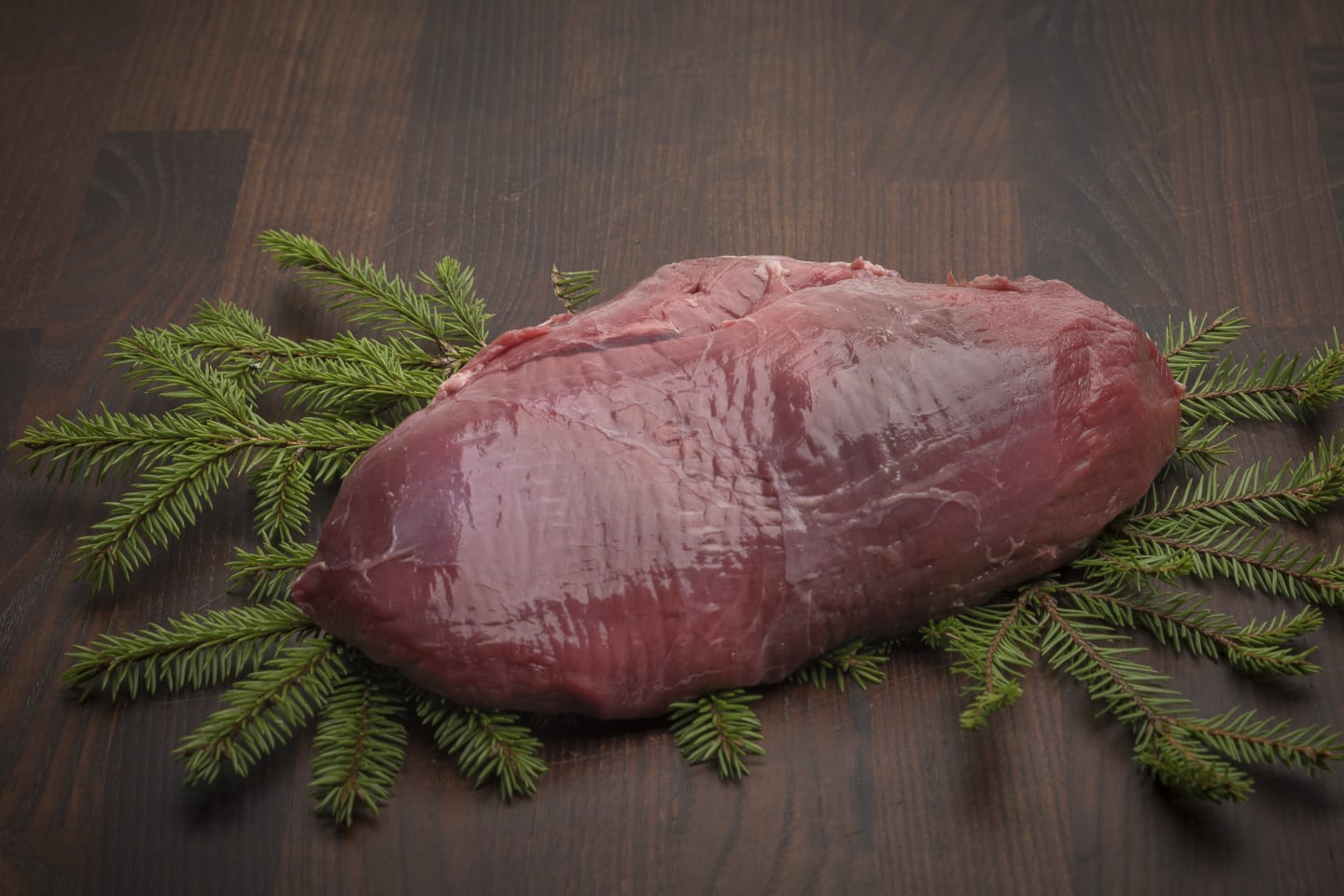 Dovhjortinnanlår utan kappa 500g/8kg