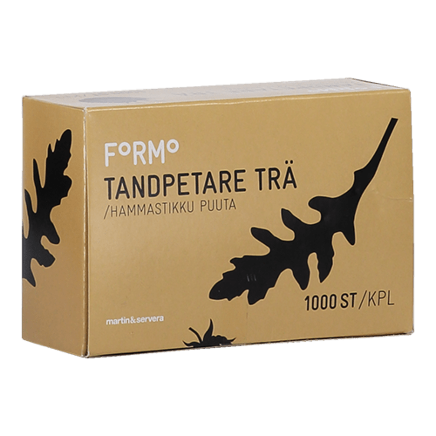 Tandpetare trä 65mm 1000st - Bild 1 av 2