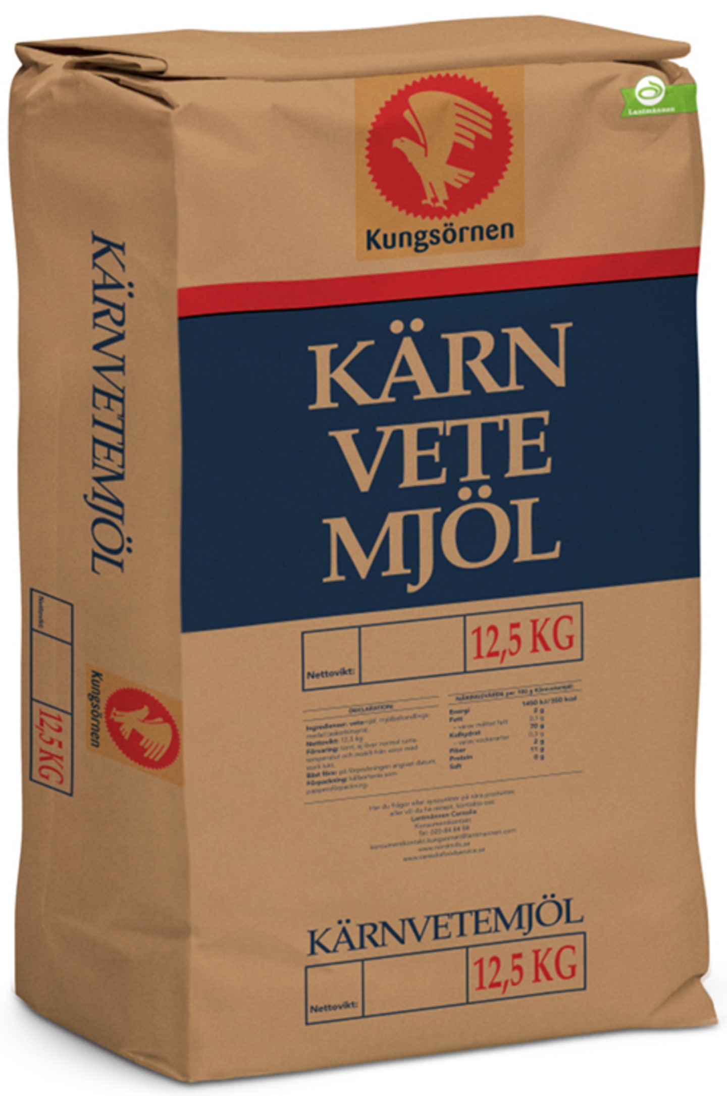 Kärnvetemjöl 12,5kg - Bild 1 av 1