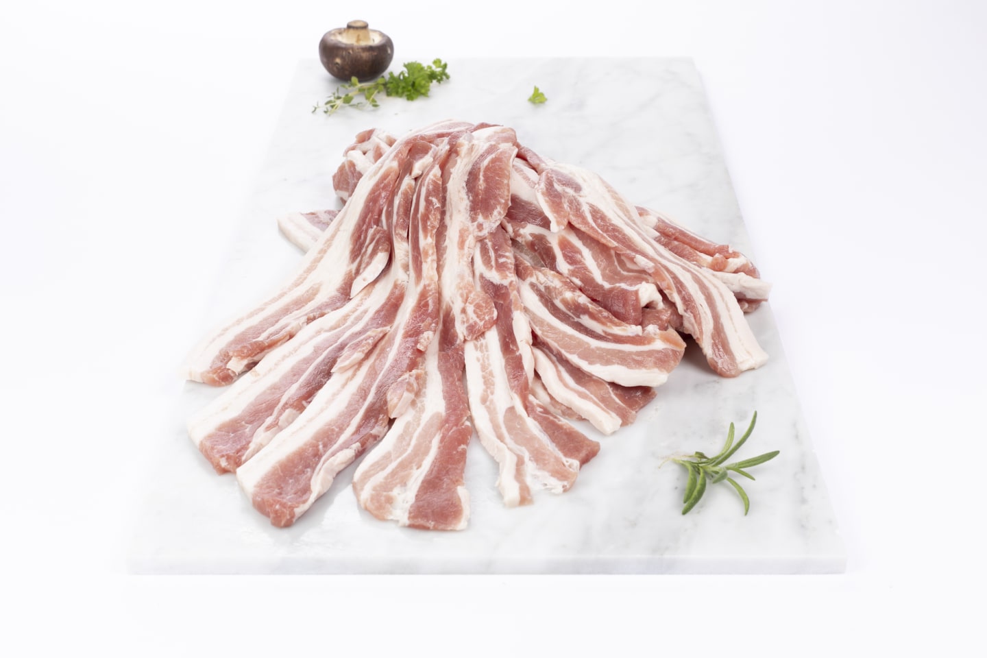 Stekfläsk rimmad skivad rulle 2kg