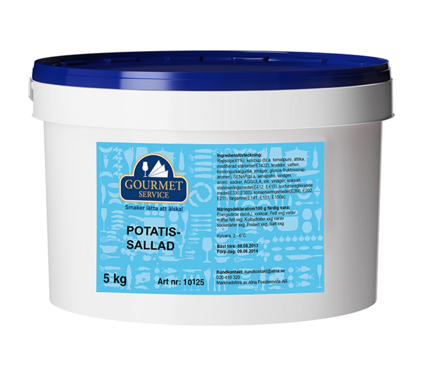 Potatissallad 2,5kg - Bild 1 av 3