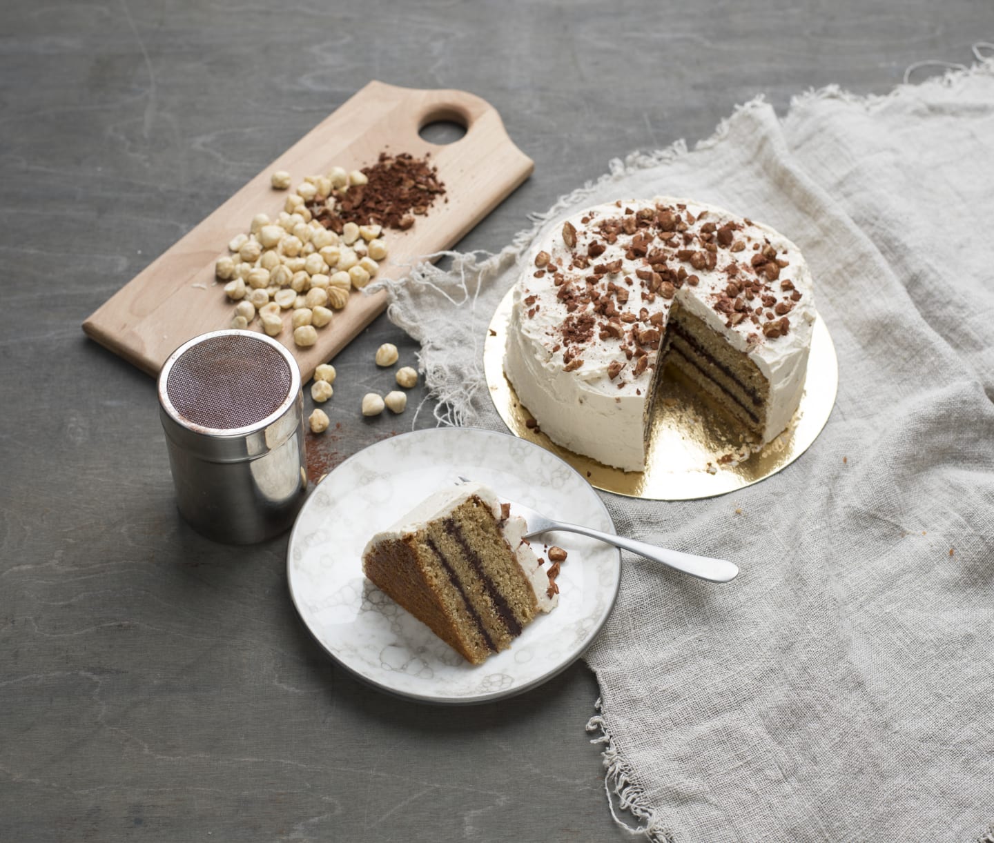 Hasselnötskärna blancherad 1kg - Bild 1 av 3