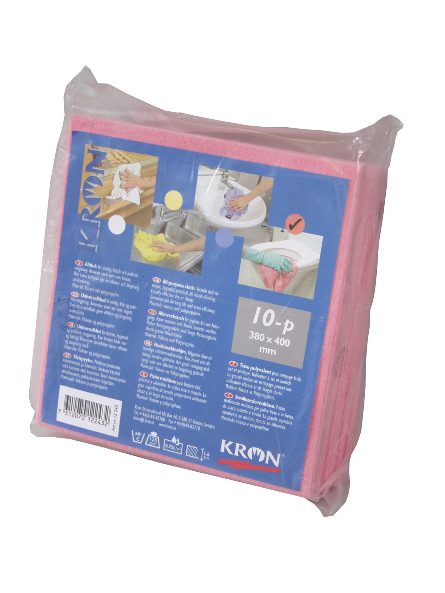 Allduk rosa 10st