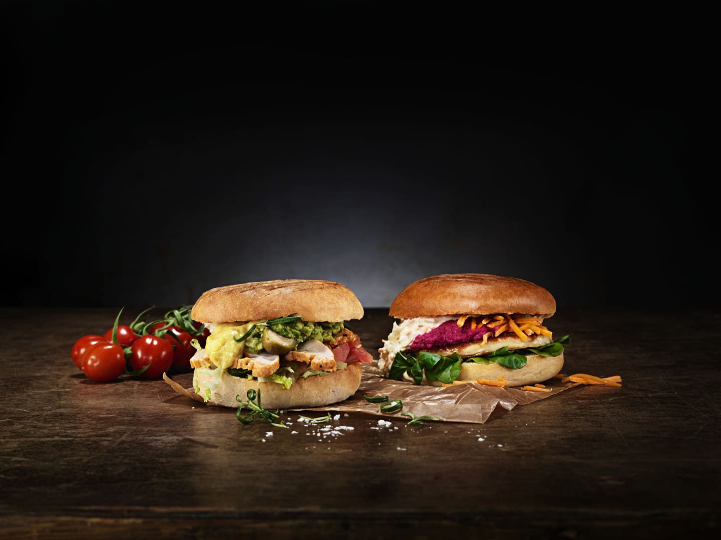 Hamburgerbröd Potato burger buns 72g - Bild 1 av 2