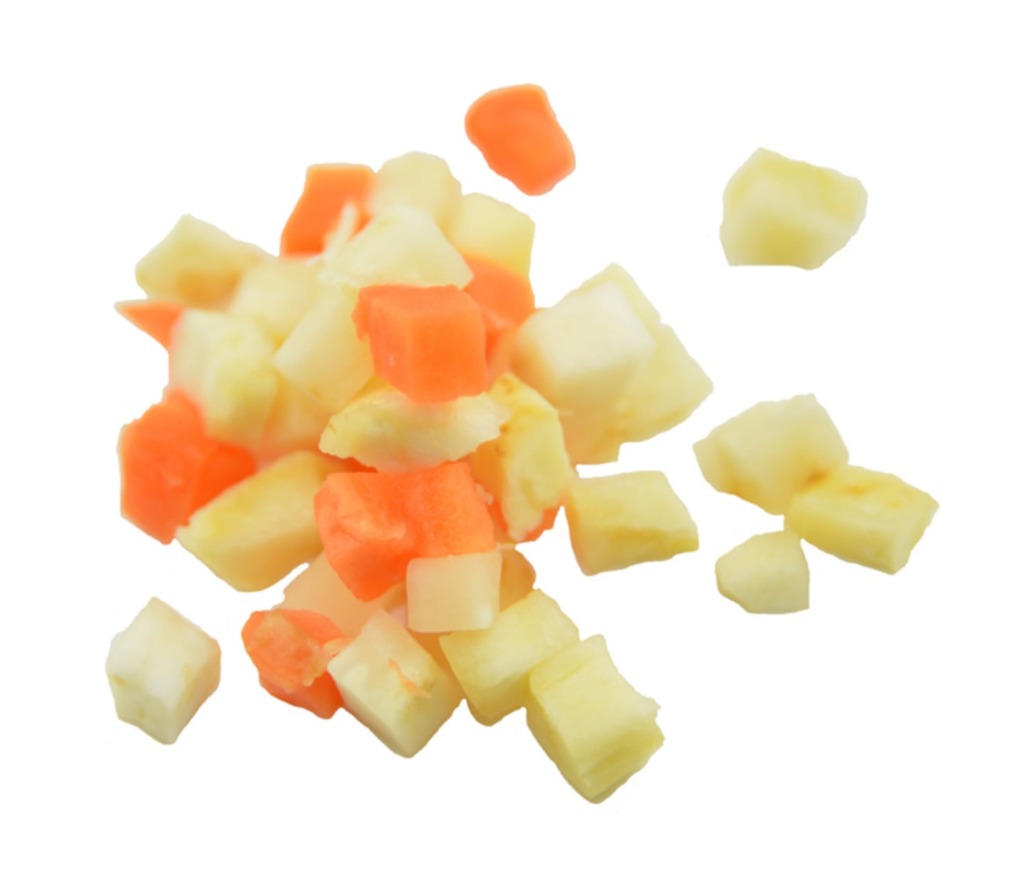 Rotfruktsmix tärnad 10x10mm 2kg