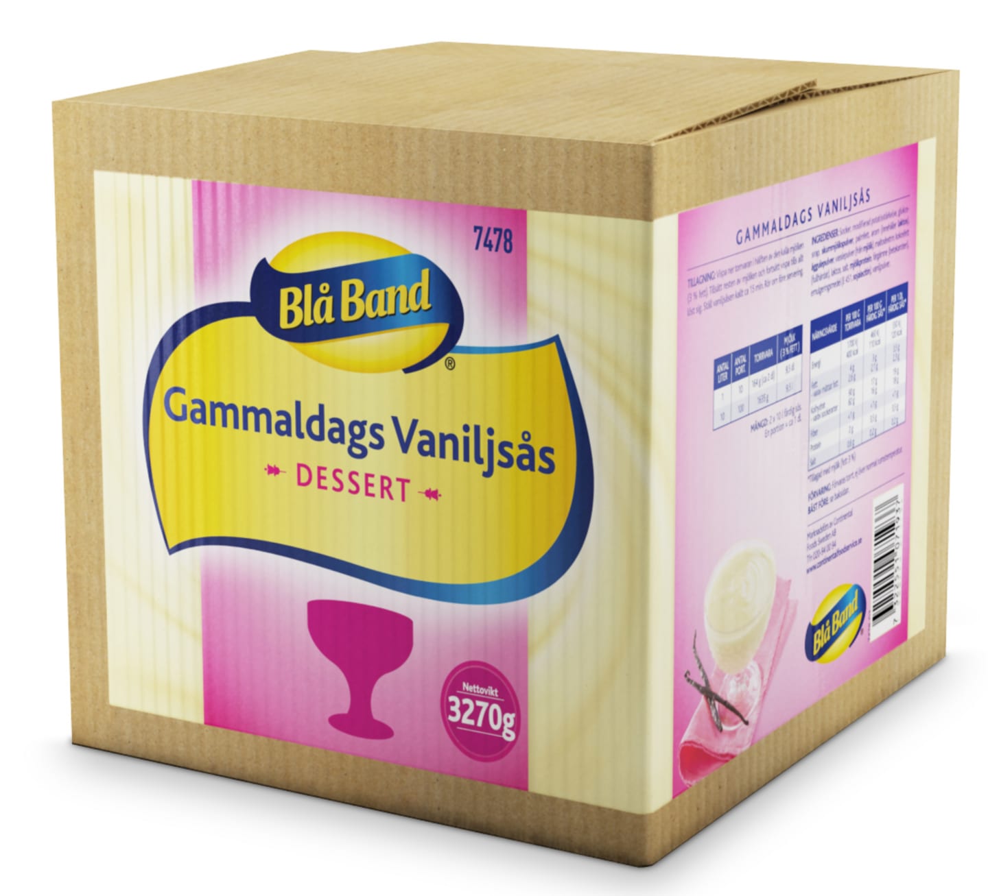 Vaniljsås gammaldags 1,635/3,27kg - Bild 1 av 1