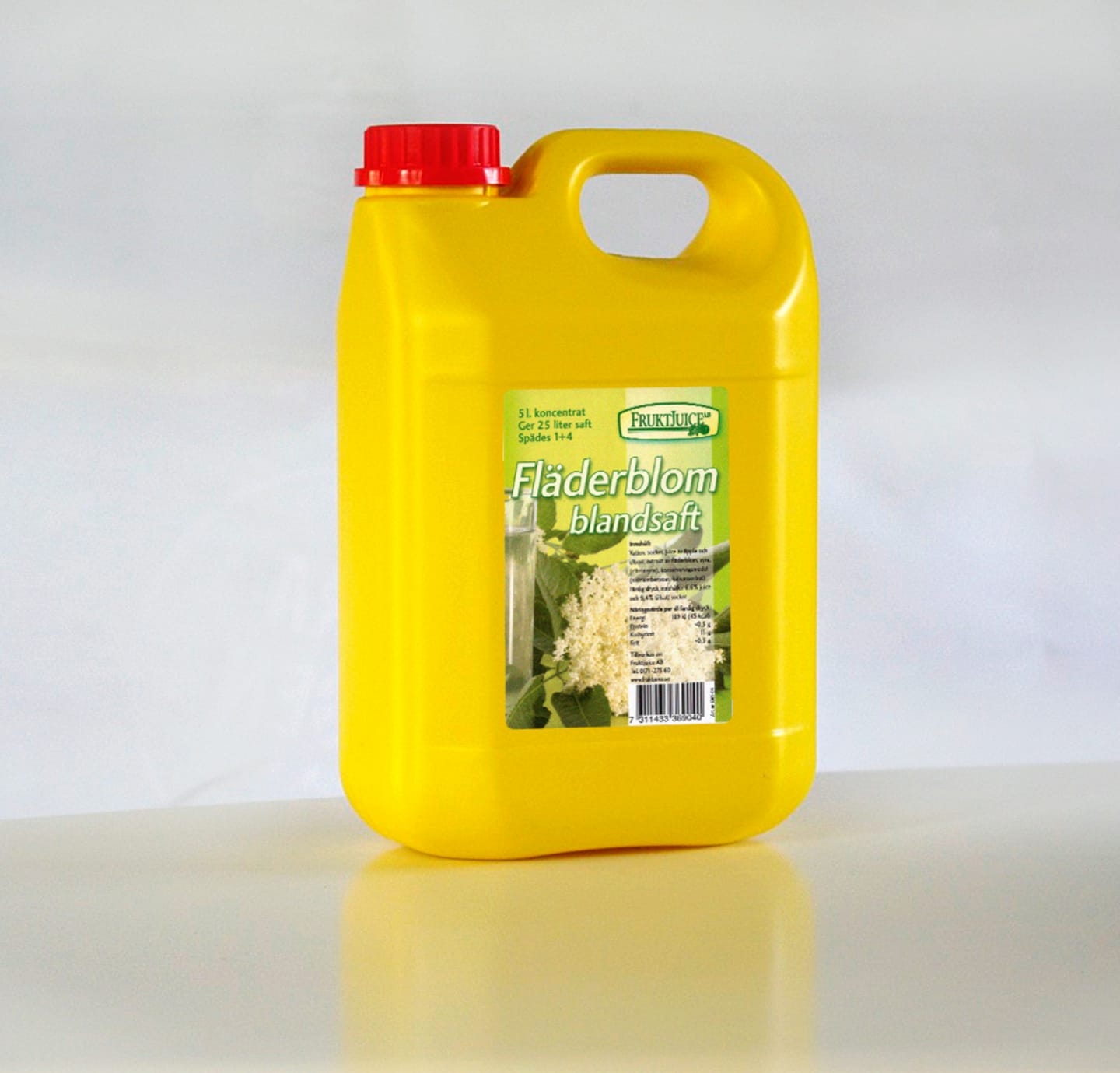 Fläderblandsaft 1+4 5L