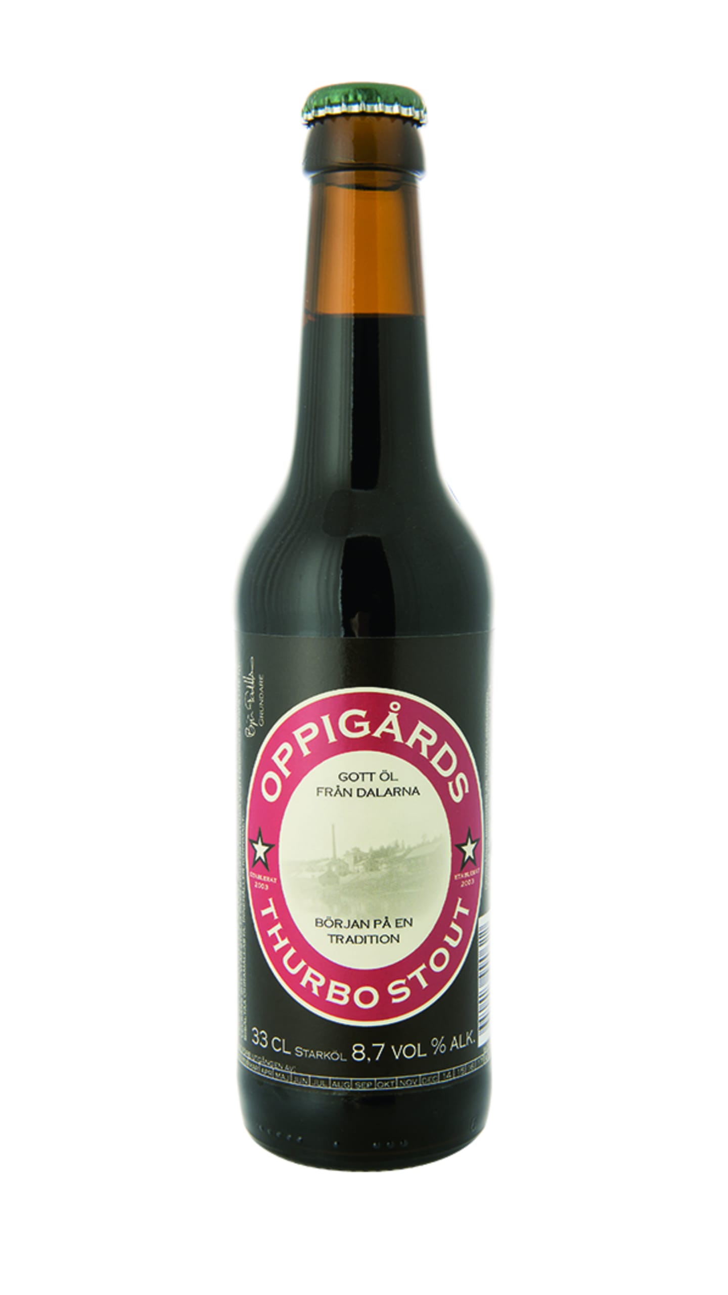 Oppigårds Thurbo Stout 33cl - Bild 1 av 1