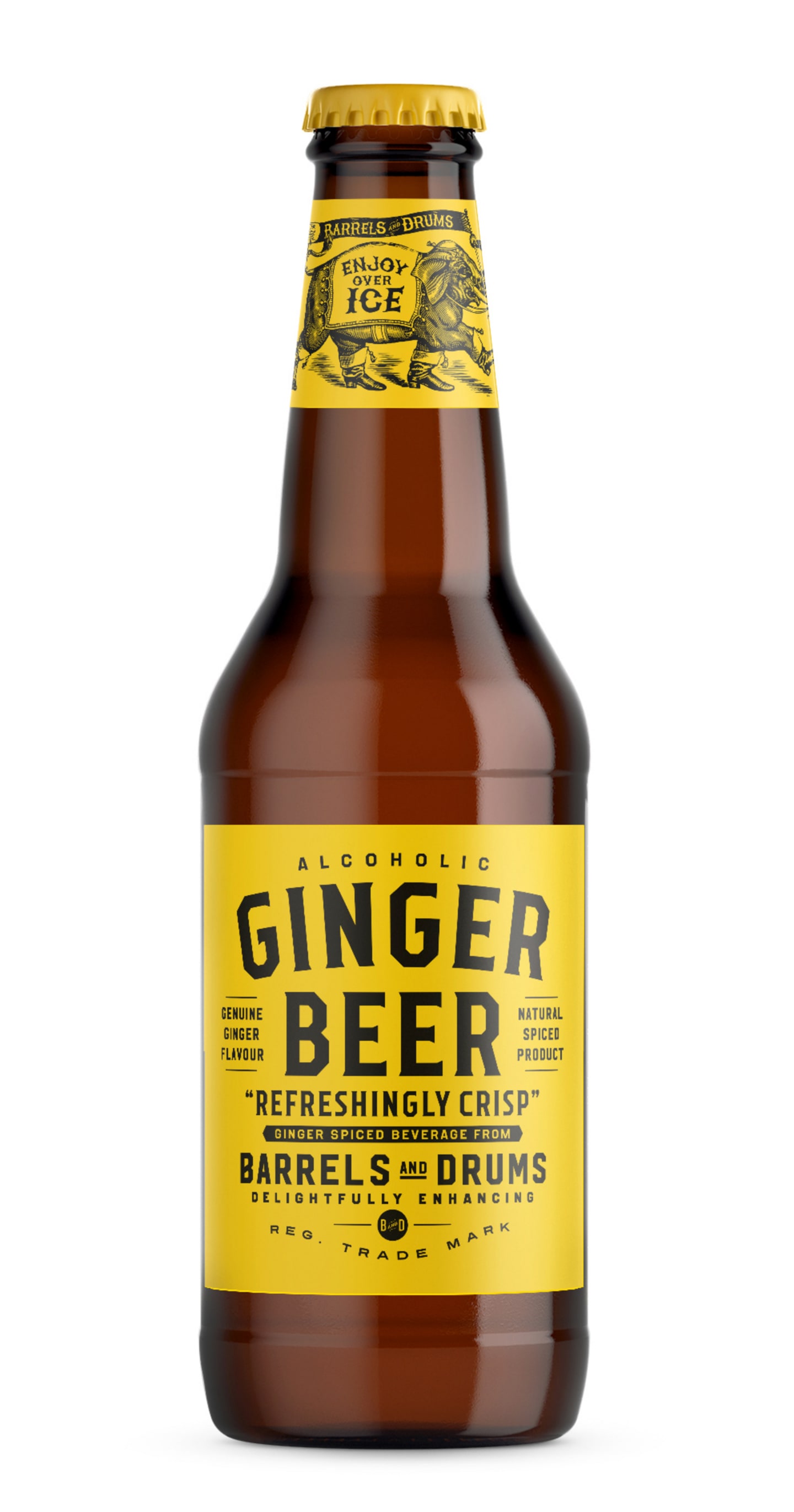 Barrels & Drums Ginger Beer 33cl - Bild 1 av 1