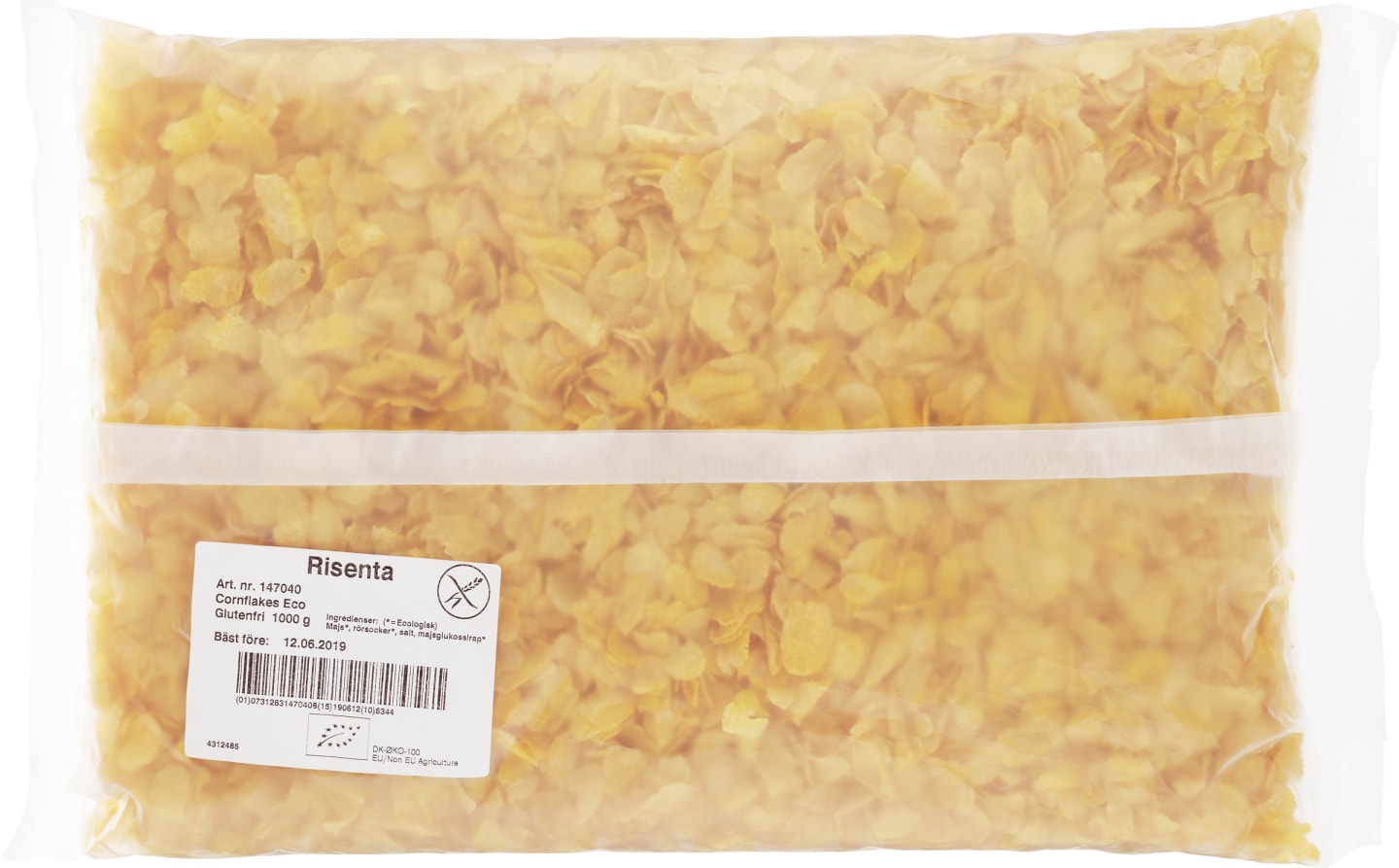 Cornflakes glutenfri 1kg - Bild 1 av 2