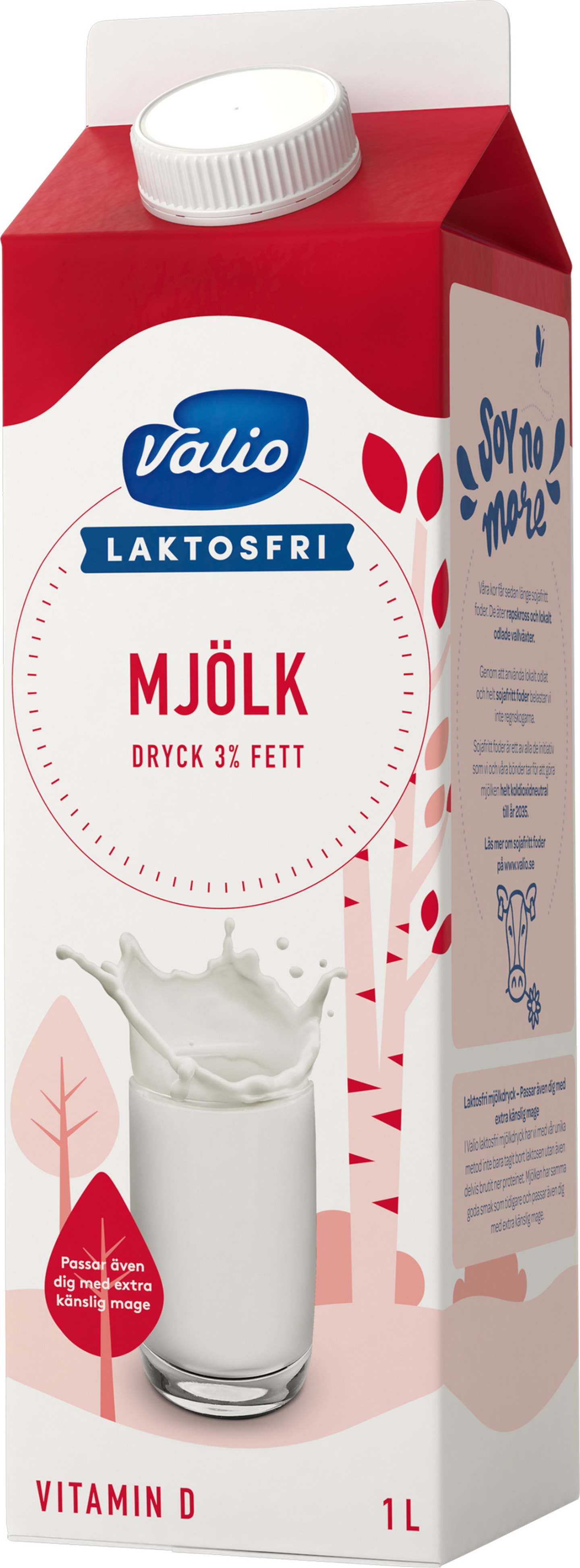Standardmjölkdryck laktosfri 3% 1L