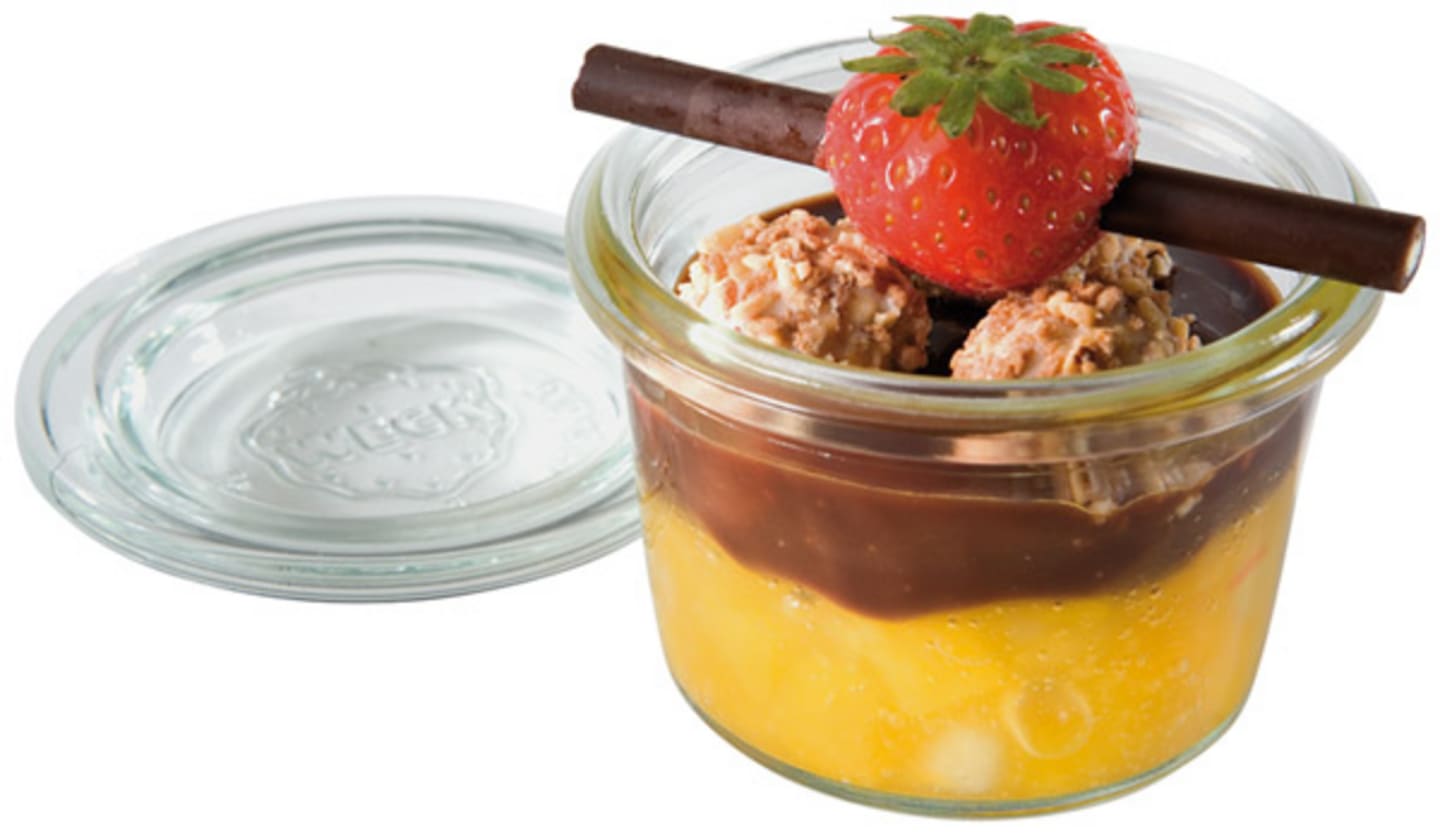 Glasburk med lock Weck 8cl