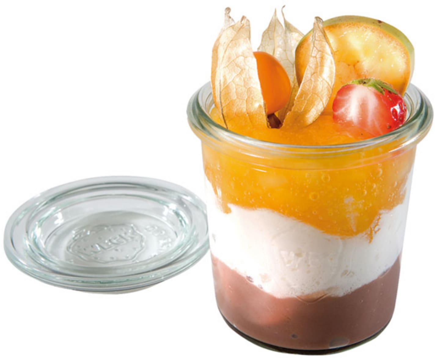 Glasburk med lock Weck 14cl