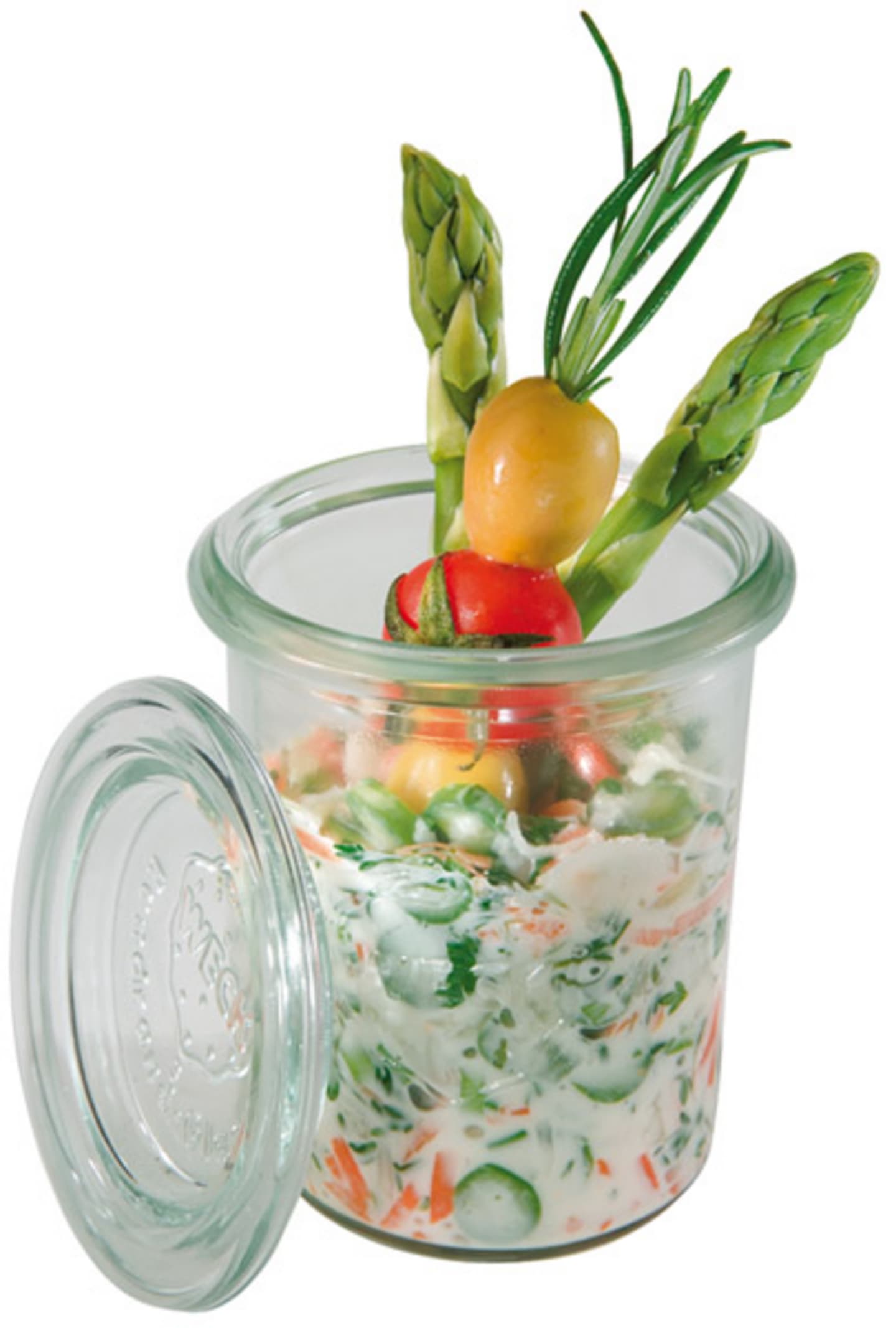 Glasburk med lock Weck 16cl
