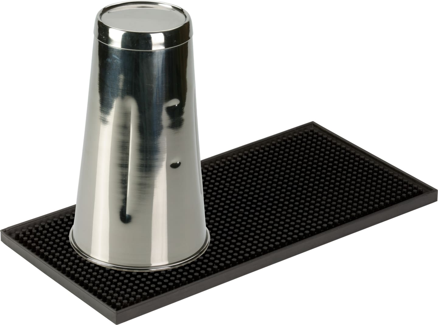 Shakermat svart 150x310mm