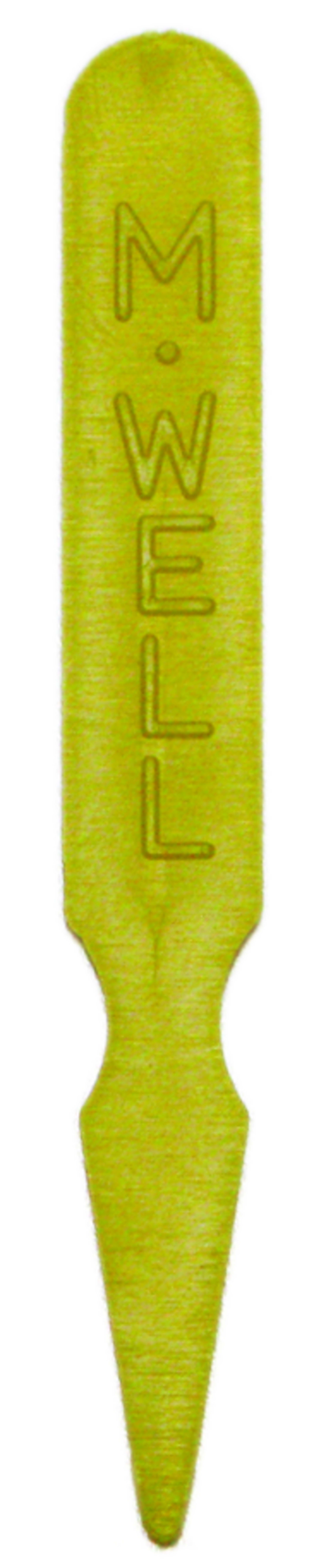 Stekmarkör gul medium well 100-pack
