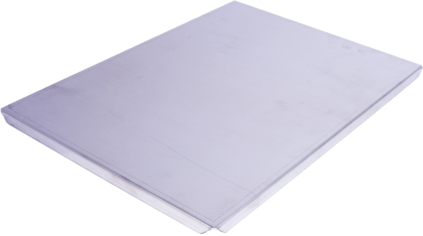 Uppläggningsfat rostfri 350x250x10mm
