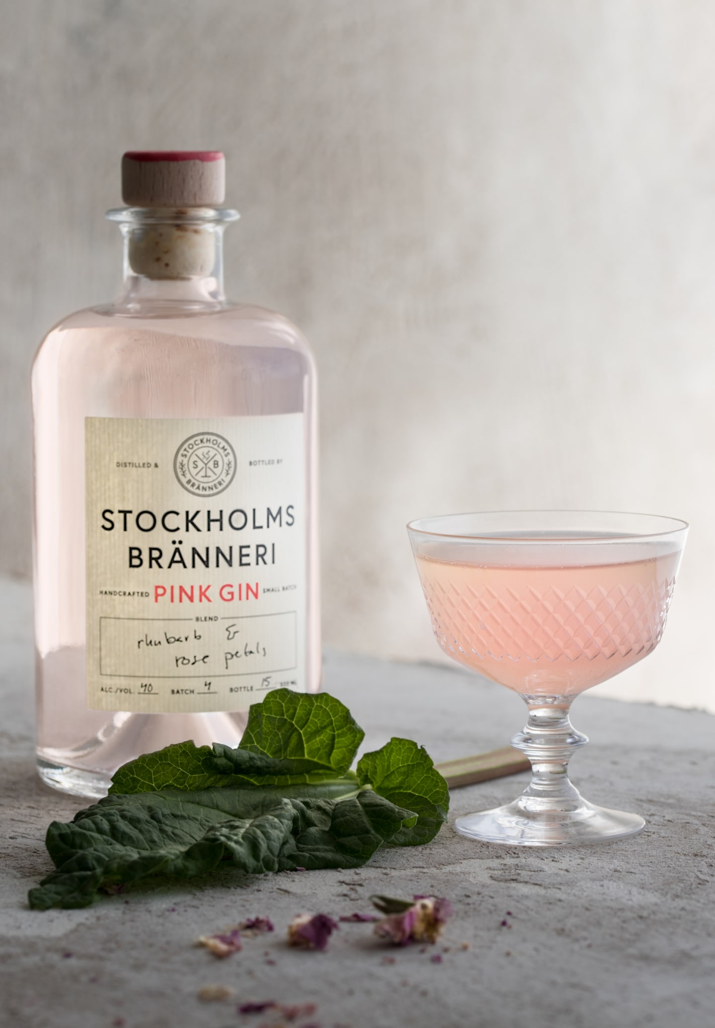 Stockholms Bränneri Pink Gin 50cl - Bild 1 av 3