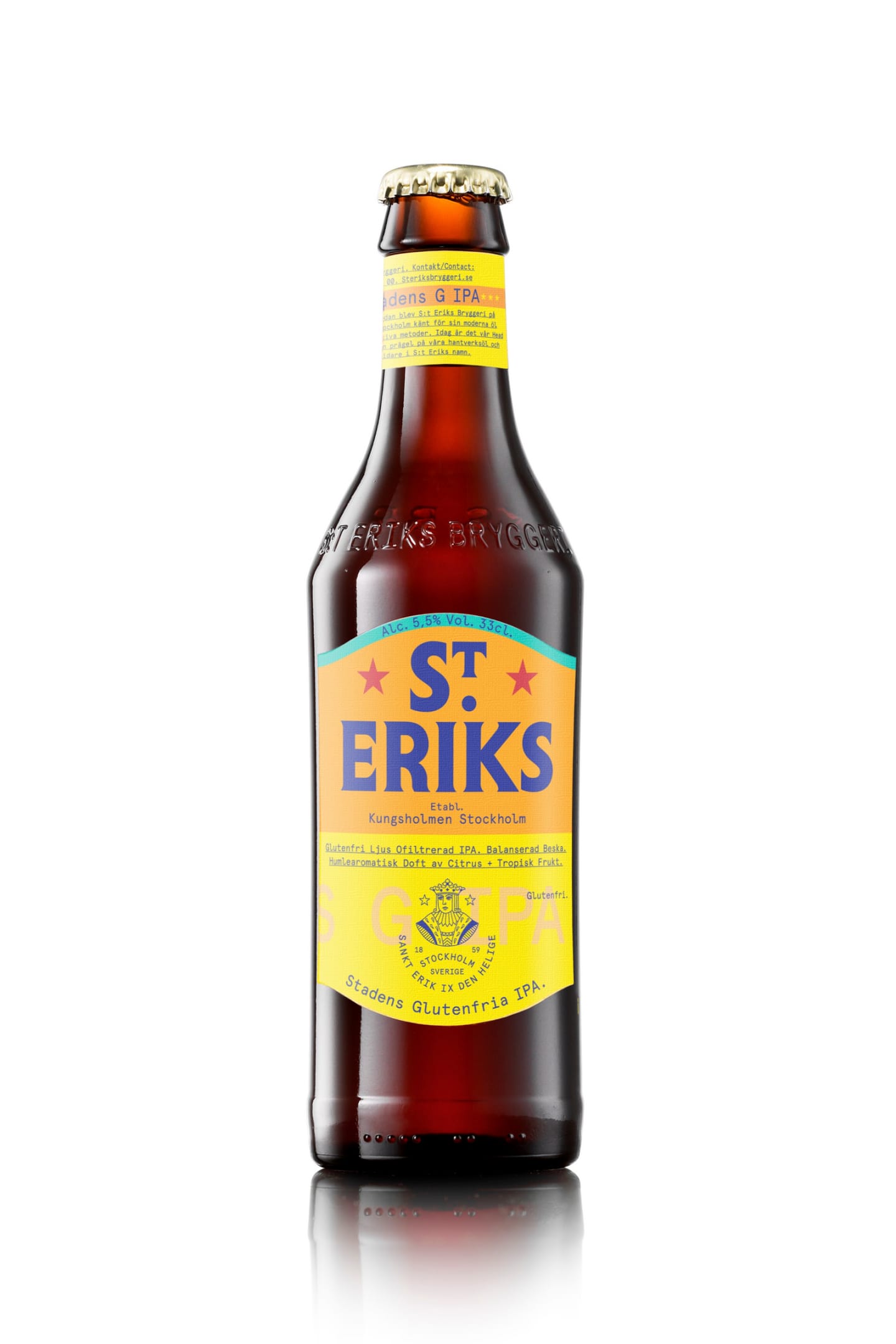 S:T Eriks Stadens Glutenfri Ipa Fl. 33cl - Bild 1 av 1