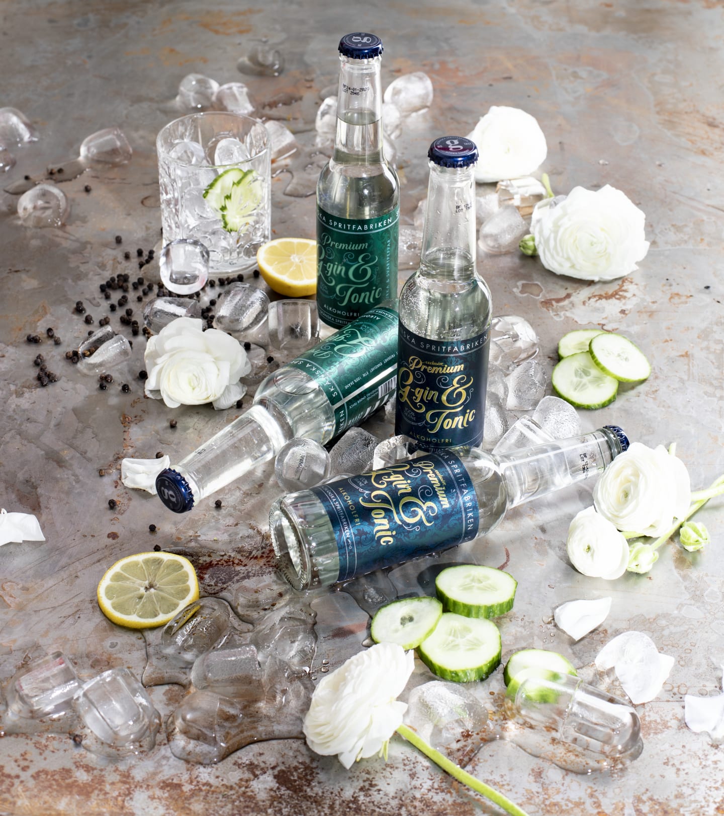 Gin & Tonic Gurka Svartpep Alkfri 27,5cl - Bild 1 av 2