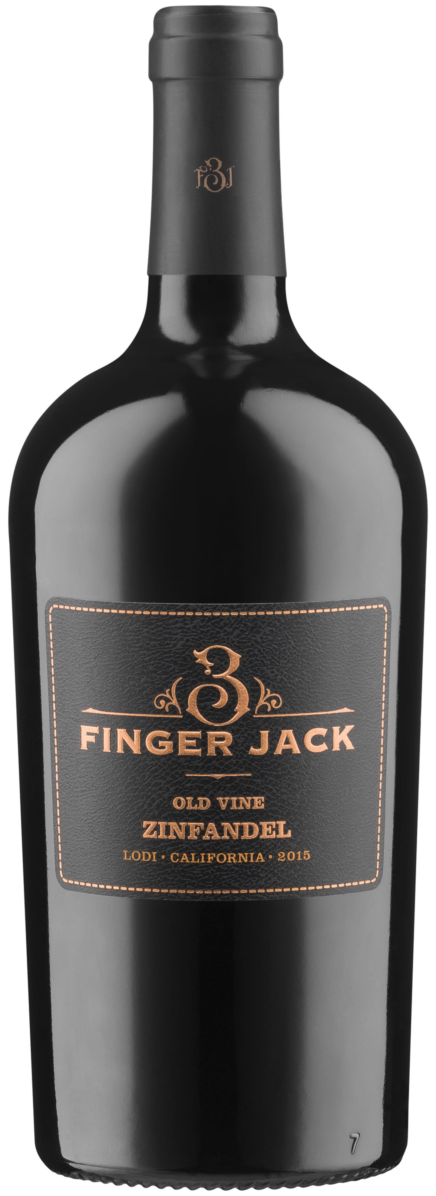 3 Finger Jack Zinfandel 75cl - Bild 1 av 1