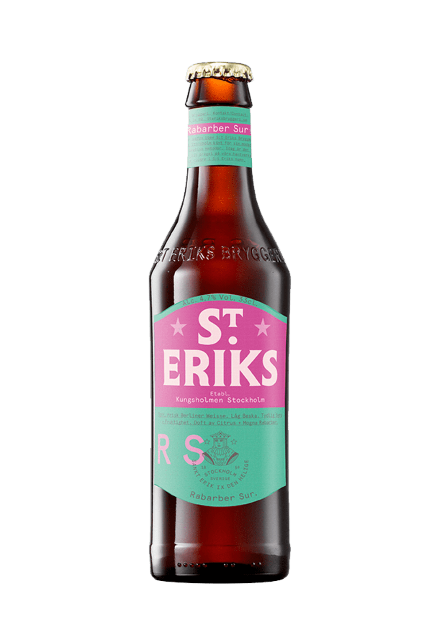 S:t Eriks Rabarber Sur Flaska 33cl - Bild 1 av 1
