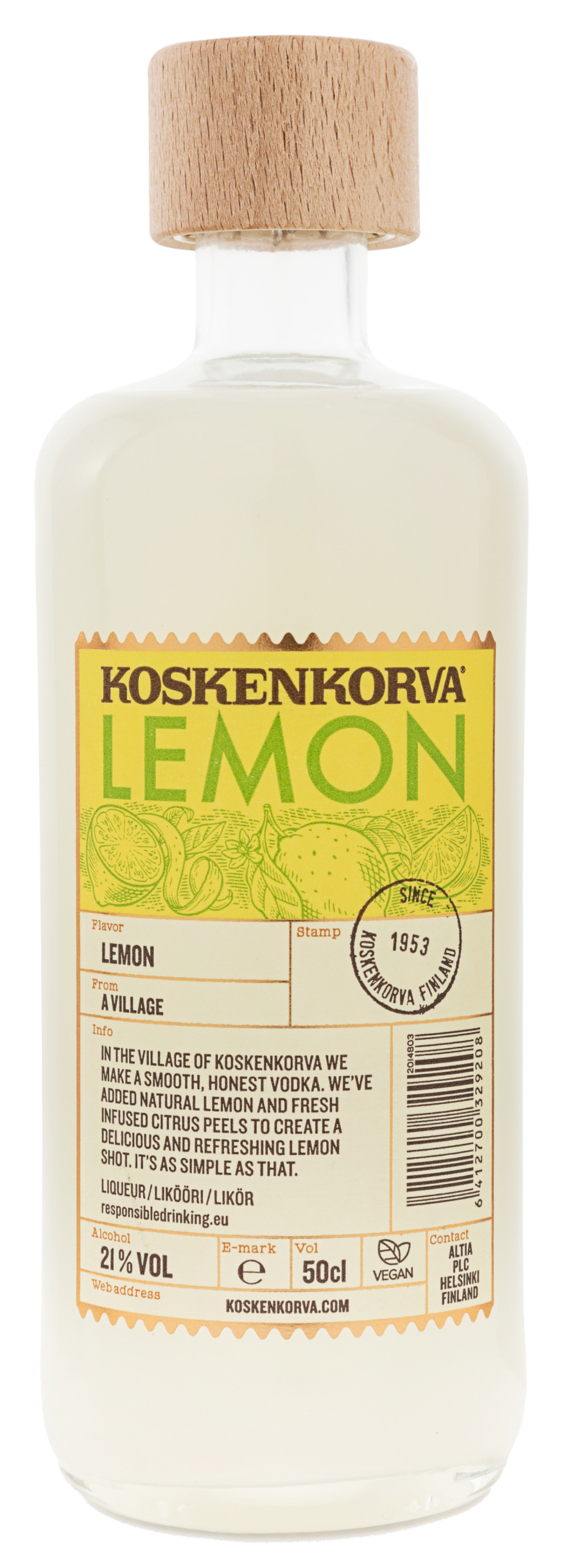 Koskenkorva Lemon 50cl - Bild 1 av 1