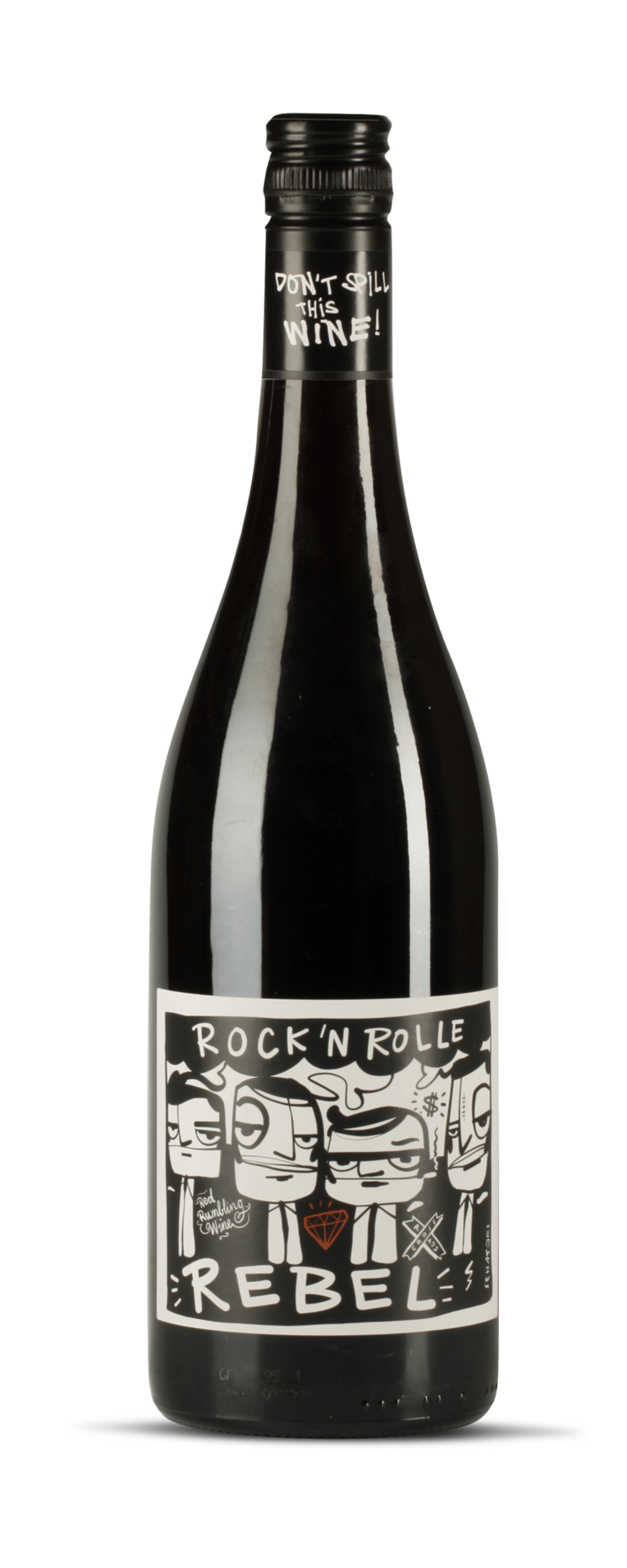 Rock Rött Rock'n Rolle Rebel 75cl - Rött vin | Martin & Servera