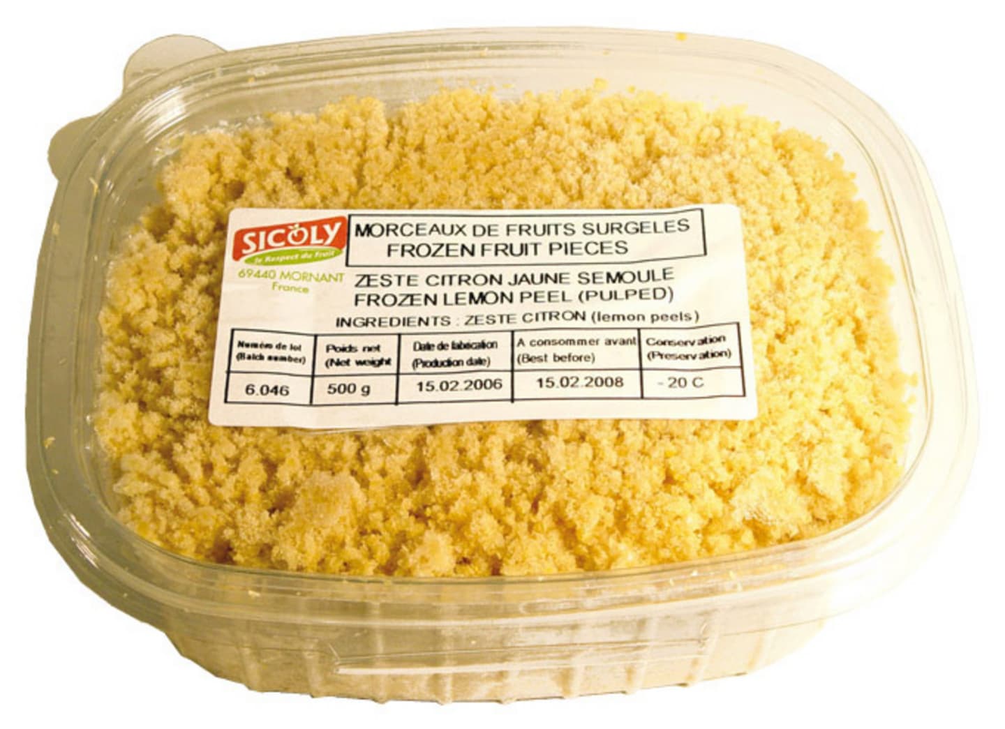 Citronskal Zeste 500g - Bild 1 av 1