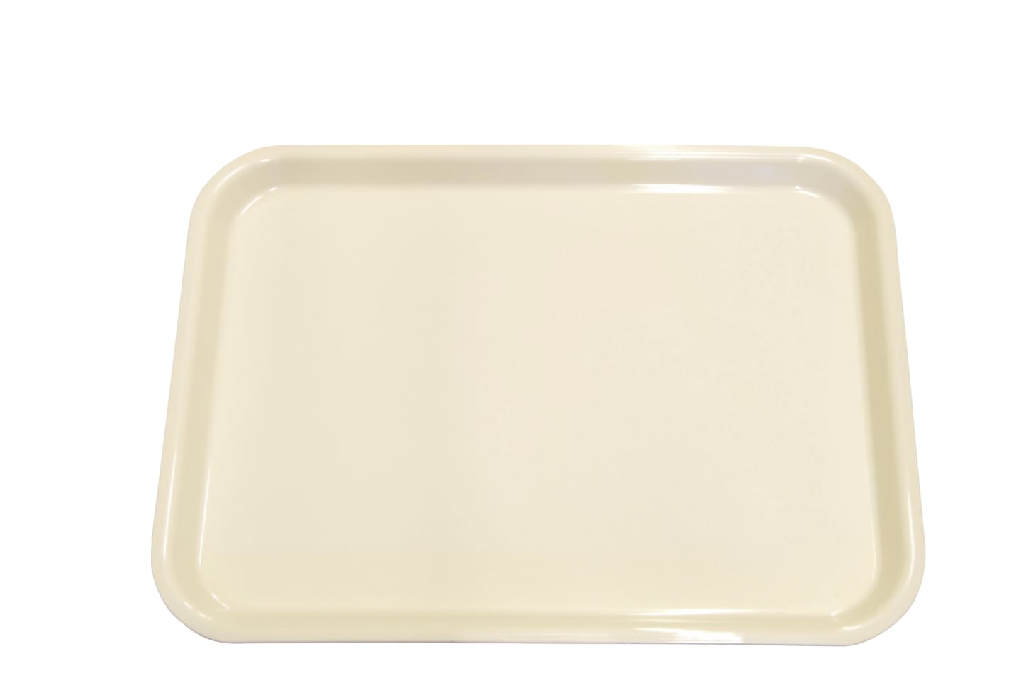 Bricka benvit plast 430x330mm