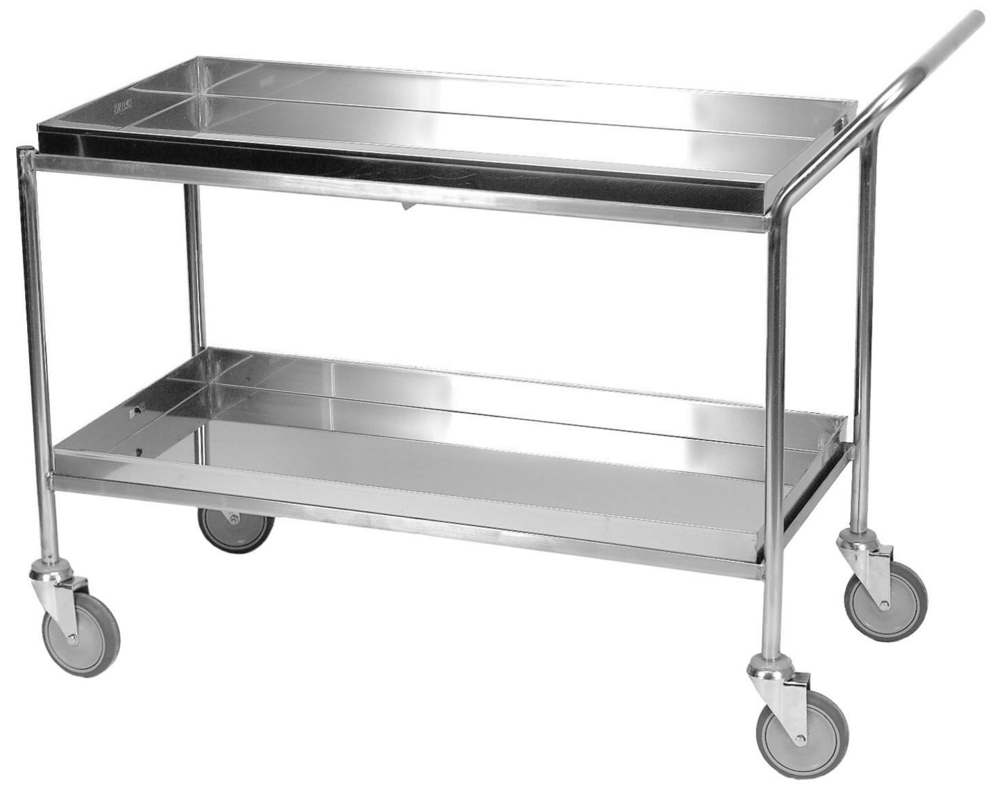Diskgodsvagn för 2x2 diskkorgar