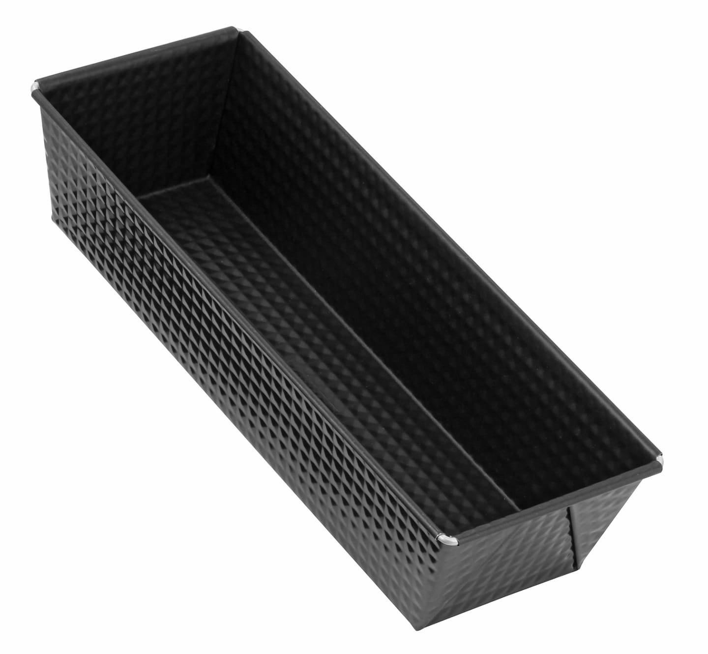 Bakform svart metallic 300x110x70mm 1,8l