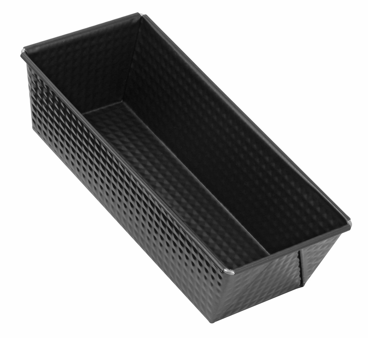 Bakform svart metallic 250x110x70mm 1,5l