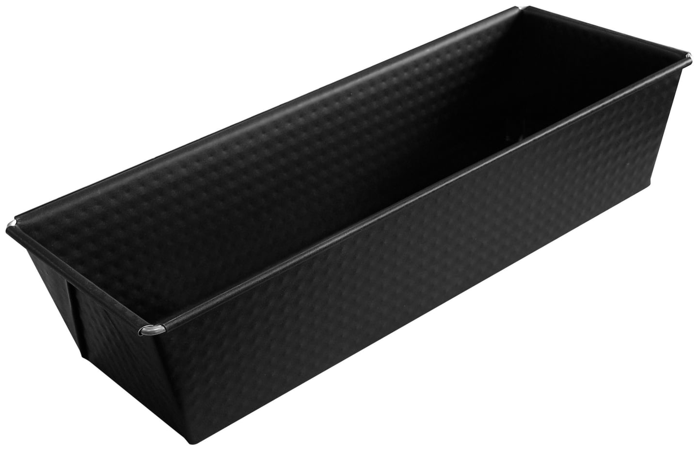 Bakform svart metallic 355x115x70mm 1,5l