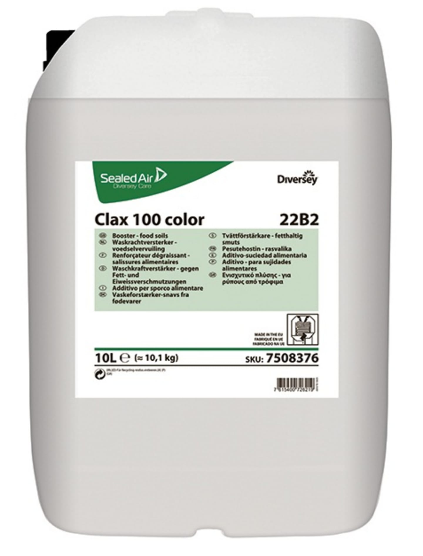 Tvättmedel Clax 100 Color 22B2 10liter
