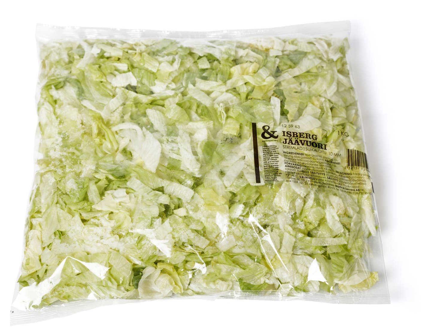 Sallad Isberg strimlad 10mm 1kg - Bild 1 av 2
