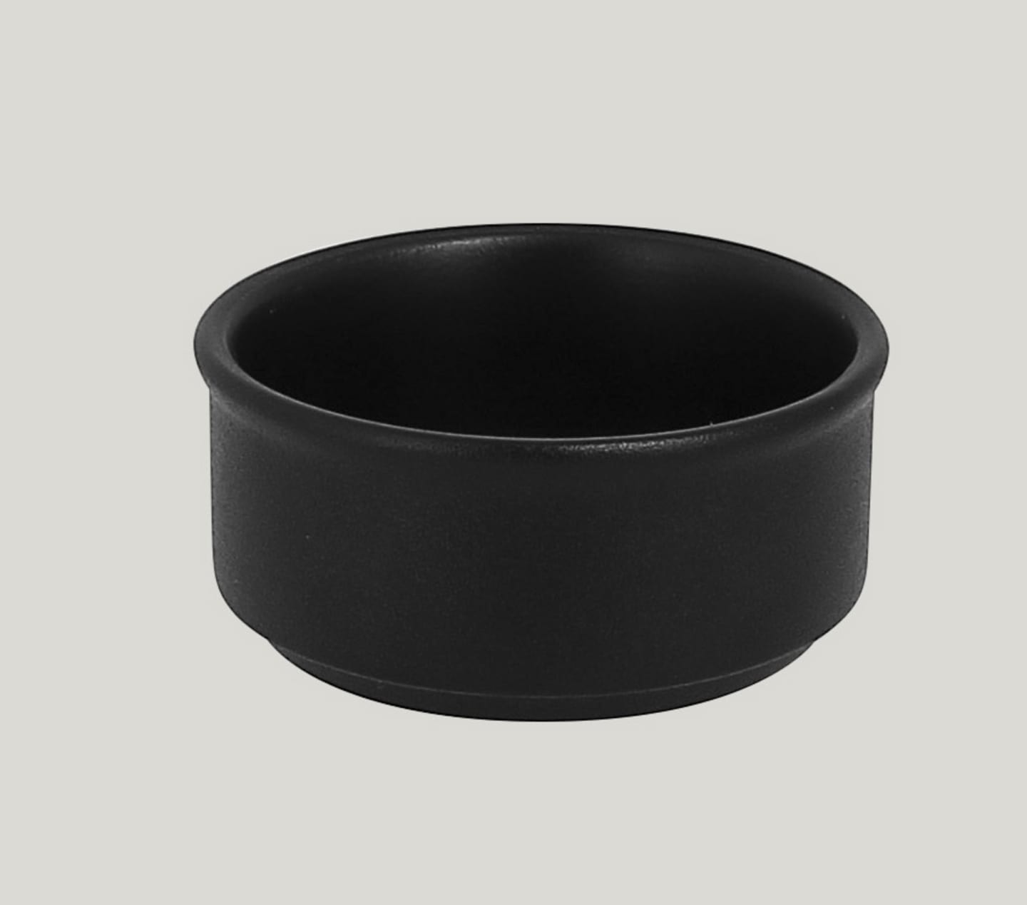 Neofusion smörkopp svart 10cl D8cm