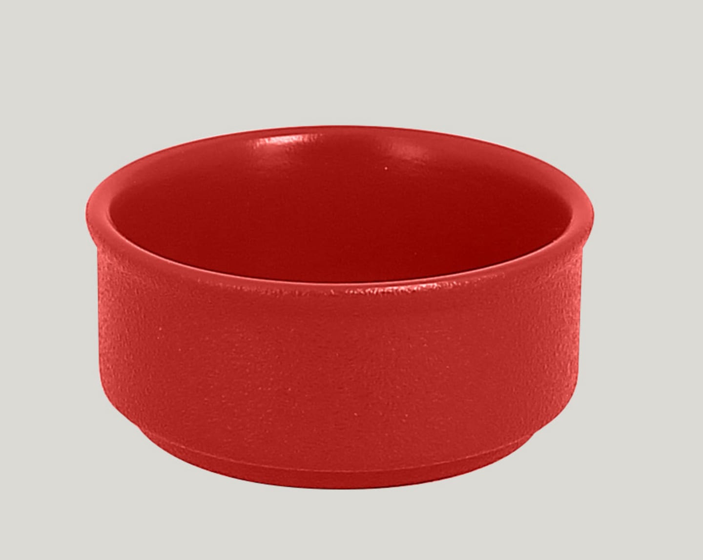 Neofusion smörkopp röd 10cl D8cm
